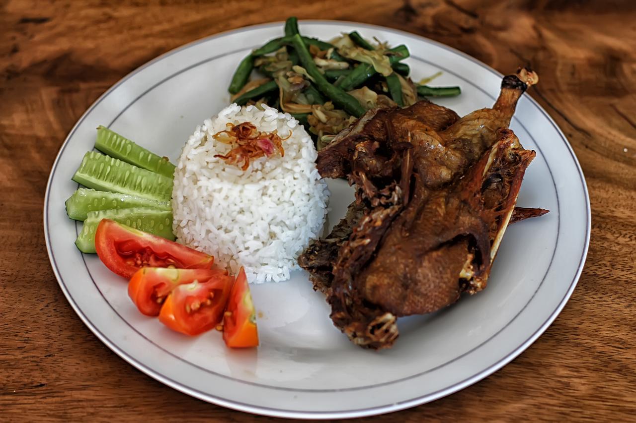 Halaman Depan Hostel Ubud Eksteriør bilde