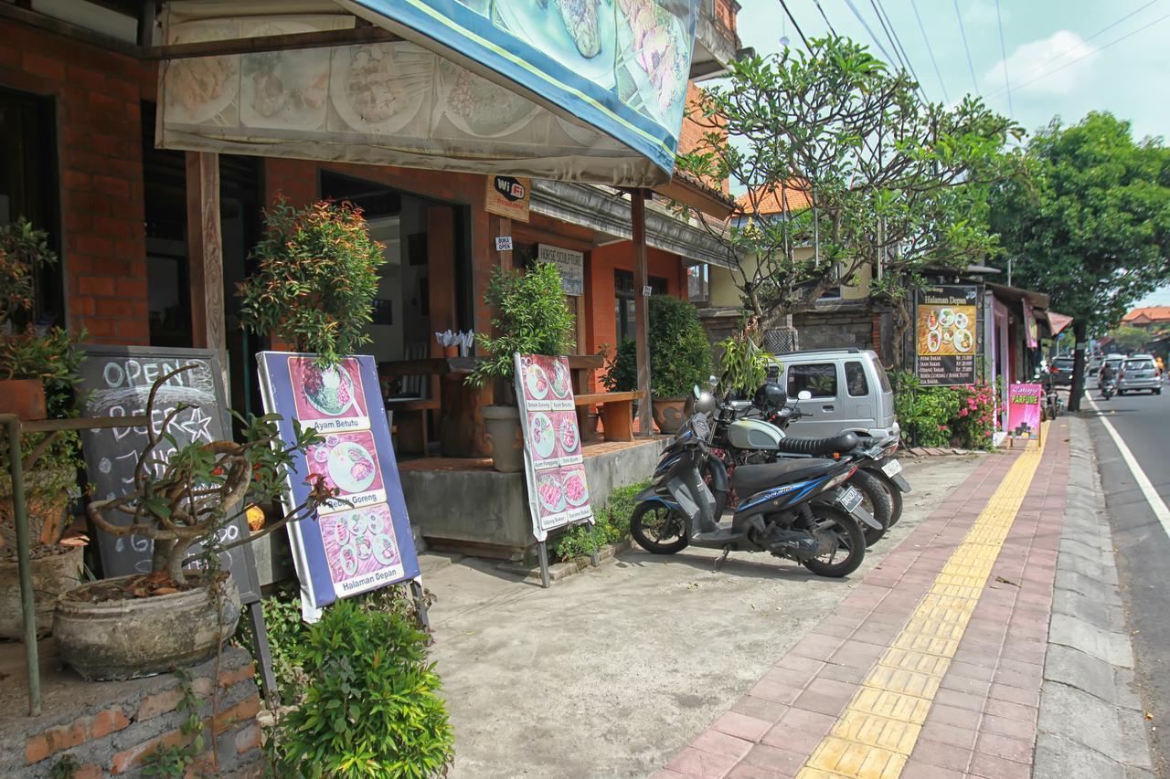 Halaman Depan Hostel Ubud Eksteriør bilde